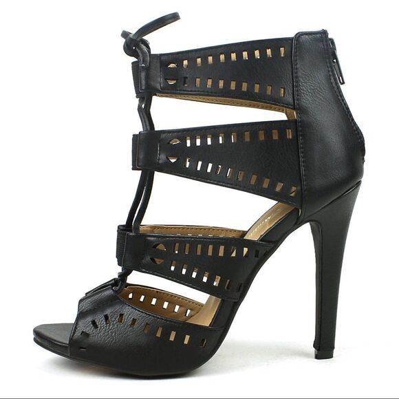 ✨Mark & Maddux Women's Taupe Lace-up Sandals✨ - Picture 4 of 5